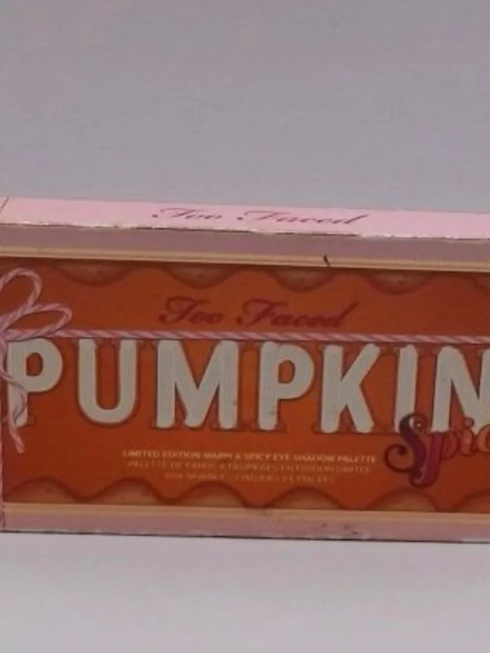 Too‎ Faced Pumpkin Spice Eyeshadow Palette Ltd. Ed., BRAND NEW IN BOX
